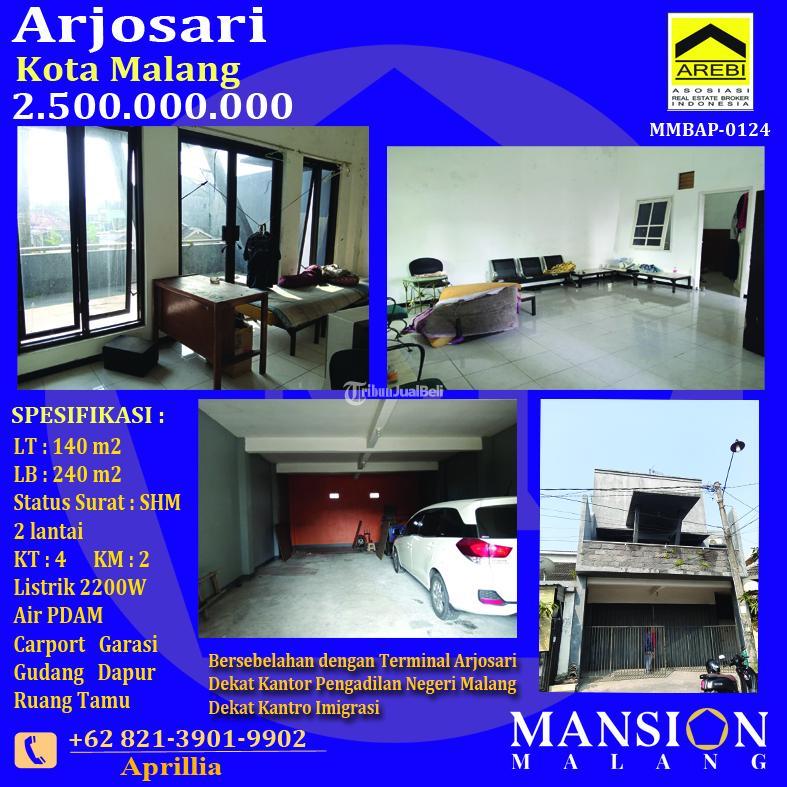 Dijual Rumah di dekat Terminal Arjosari