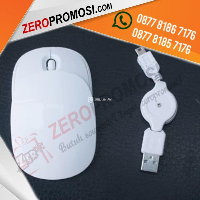 Souvenir Unik Wireless Mouse Glossy White MW01