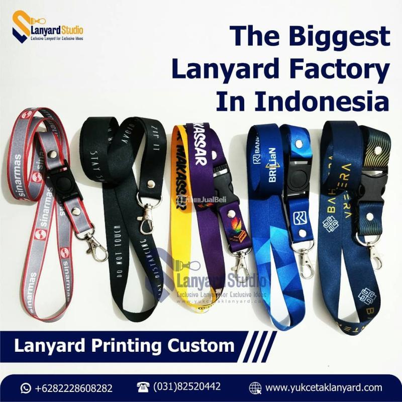Grosir Paket Hemat Cetak Lanyard dan ID Card Free Case Holder Hanya di Lanyard Studio 082228608282
