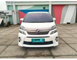 Mobil Toyota Vellfire 24 ZG 2013 AT Putih Bekas Siap Pakai  Jakarta Utara