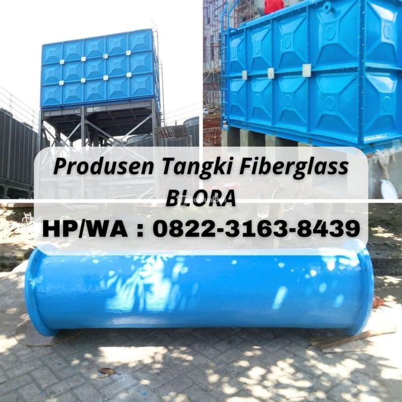 Supplier Termurah Tangki Fiber Biru di Blora Jateng