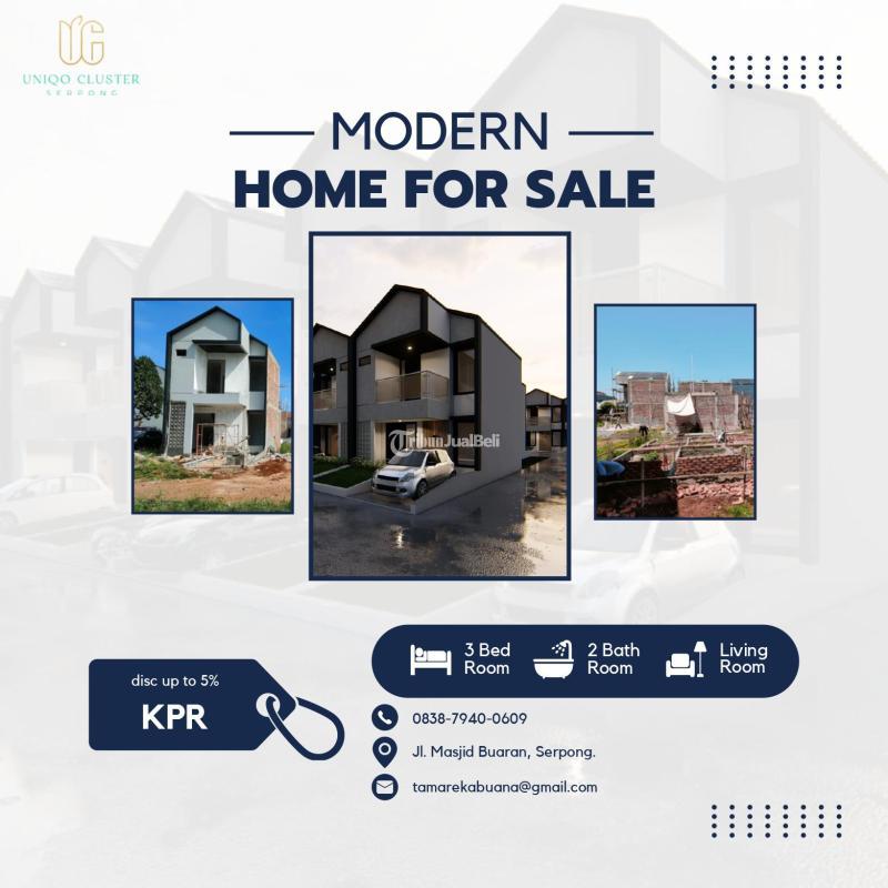 Hunian Strategis dan Bebas Banjir Dekat BSD Type 66