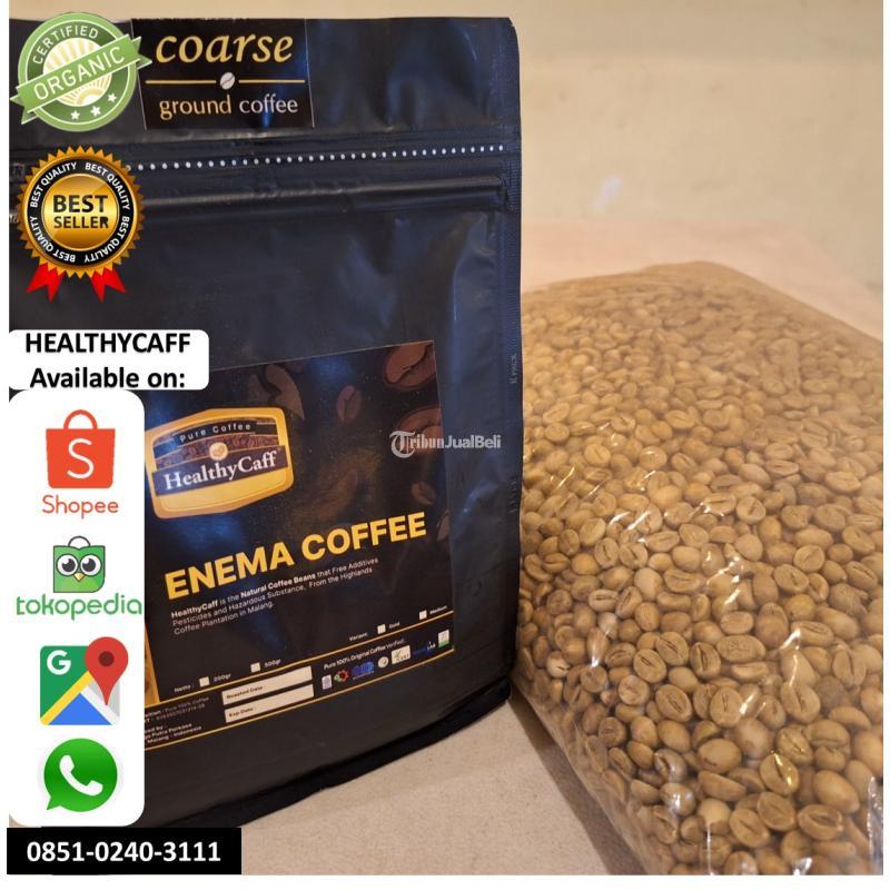 Medium Roast MR Enema Kopi Organik HealthyCaff Detox Usus Besar Detox ...