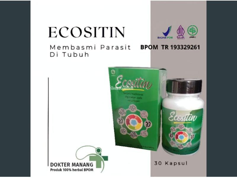 ecositin obat penghilang parasit herbal asli original bpom.