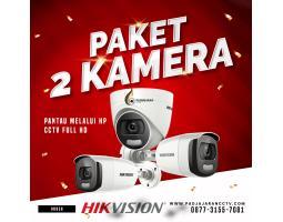 Paket cctv HIKVISION 2 Kamera Full HD