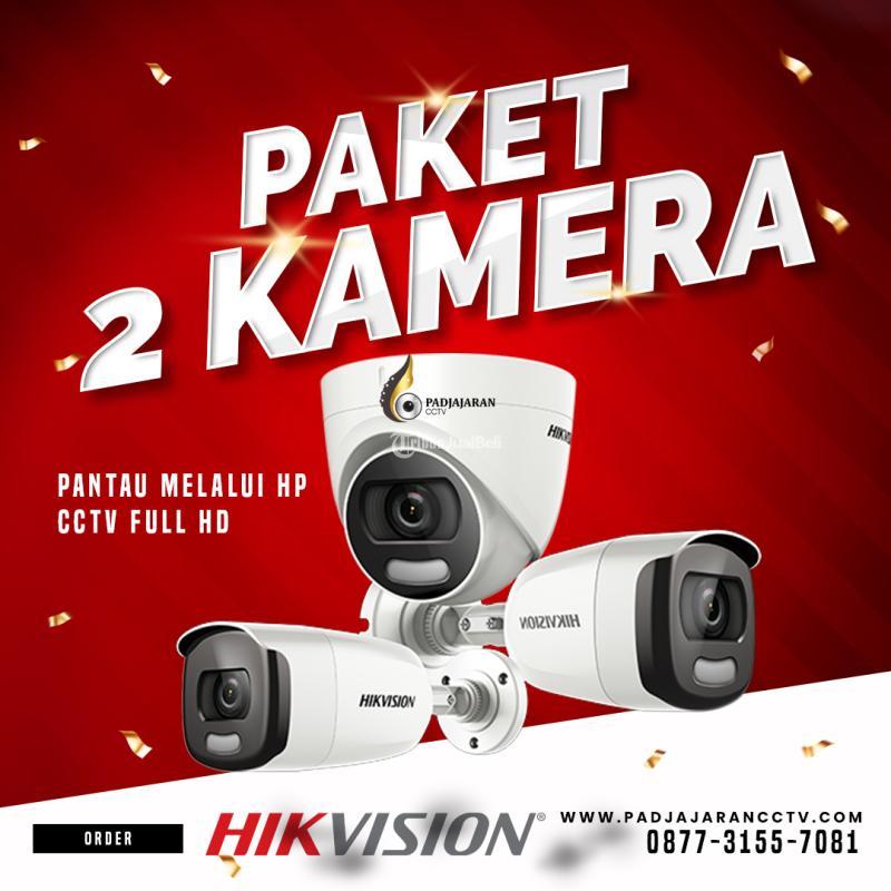 Paket cctv HIKVISION 2 Kamera Full HD