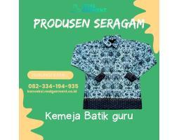 Batik Seragam Guru Model Kekinian Menerima Pesanan - Mamuju Sulawesi Barat
