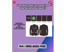 Konveksi Jaket Almamater Sma Balikpapan Barat