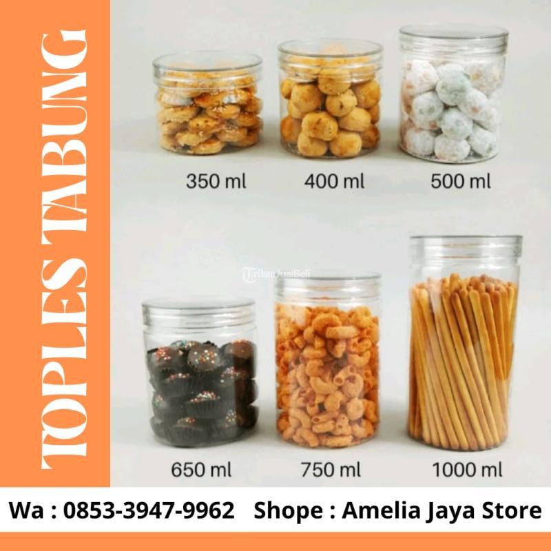 SEDANG PROMO TELP 0853-3947-9962, PUSAT jar kaca Kemusu, PRODUSENplastik jar Ampel, toples tabung lebaran Andong