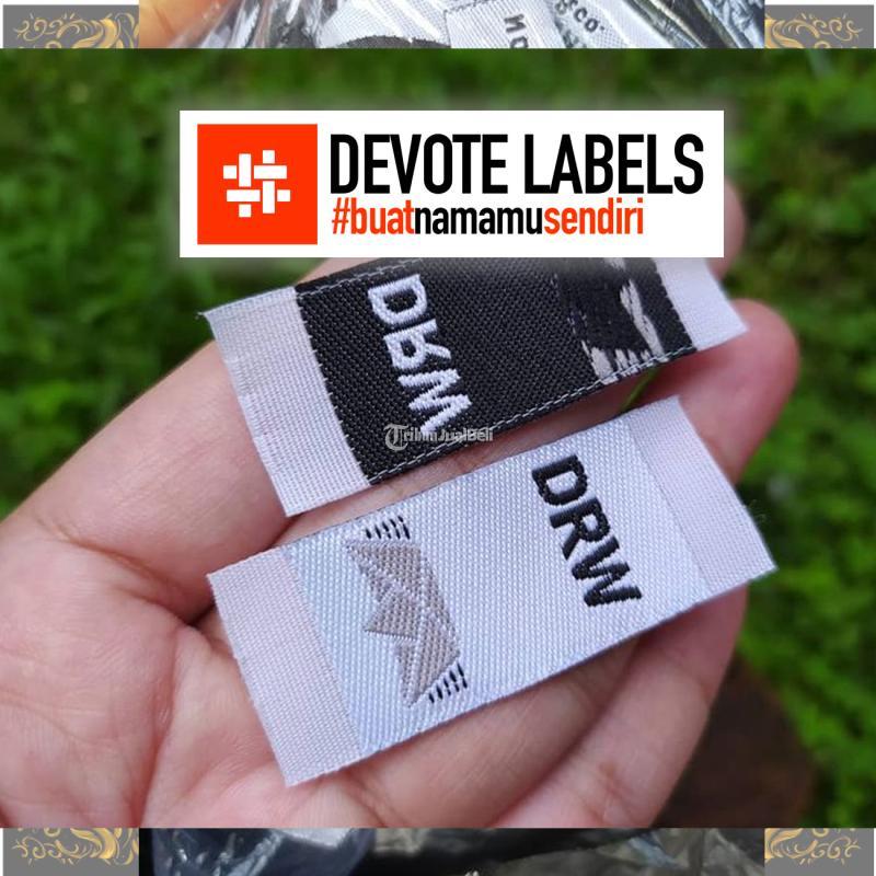 Label Bordir Woven Temanggung PT. Devote Labelindo