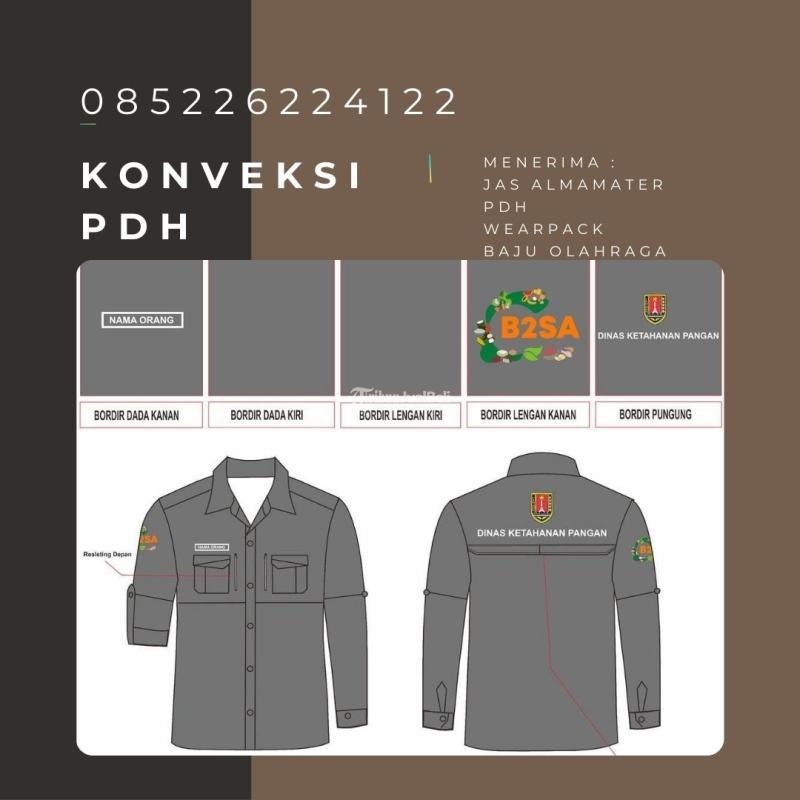 TEMPAT PESAN BAJU PDH PASKIBRA