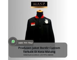 Produsen Jaket Bordir Custom Terbaik DiKota Malang