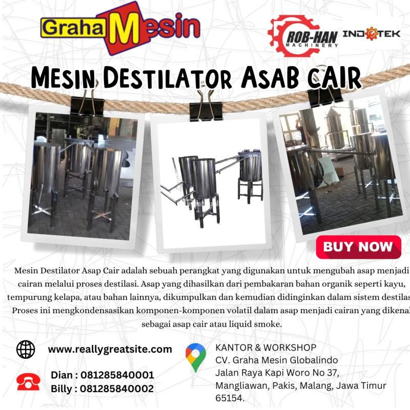 Terbaru Mesin Destilator Asab Cair Graha Mesin Hub  081285840001 Dian