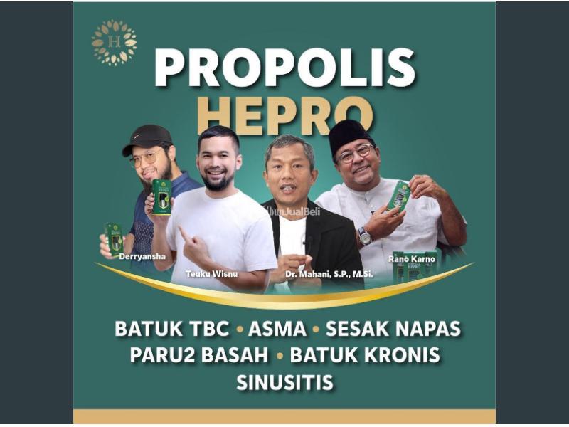 Propolis Hepro Trigona TBC , Sakit Liver , Anti HIV , Sinuitis, Bronkitis, Asma