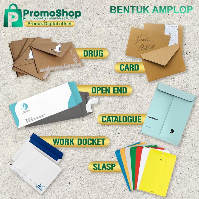 Custom Amplop Lebaran Putih Coklat atau Kop Surat Perusahaan Pre Order Terdekat - Surabaya Jawa Timur