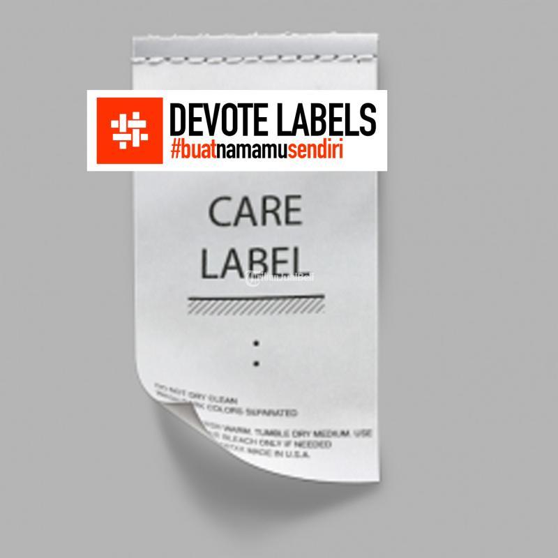 Label Satin Jepara Devote Labels