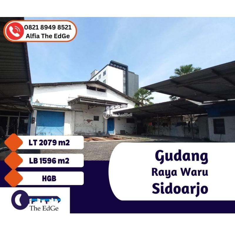 Jual Gudang Nol Jalan Raya Waru Luas 2000 Meter 4 Menit Dari Tol Waru ...