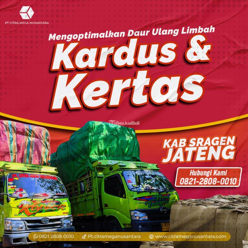 terima kardus dan kertas bekas partai besar kota tegal