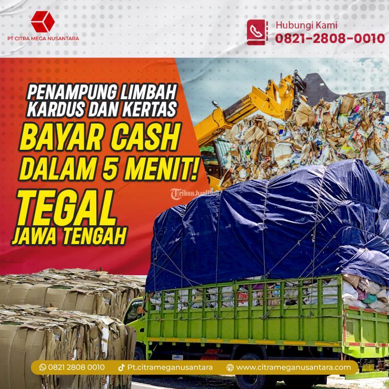 terima kardus dan kertas bekas partai besar kota tegal