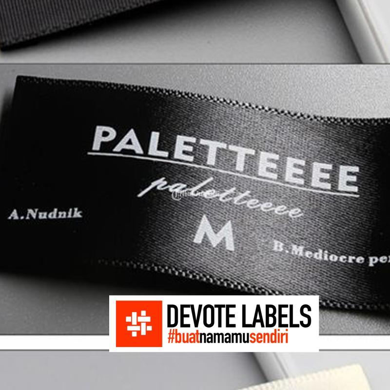 Cetak Label Piterban Wovendamask - Temanggung Jawa Tengah