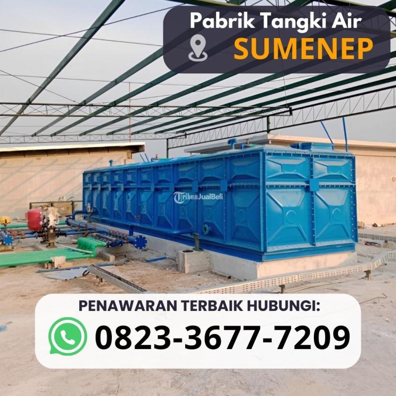 Pabrik Tangki Air Fiberglass Harga Terjangkau - Sumenep Jawa Timur