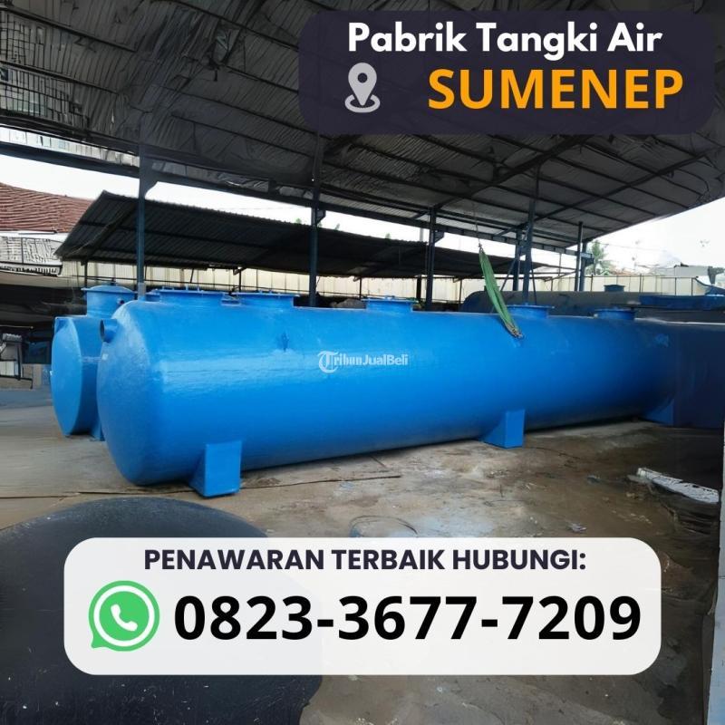 Pabrik Tangki Air Fiberglass Harga Terjangkau - Sumenep Jawa Timur