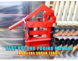 Alat potong paving block Manual Tangan