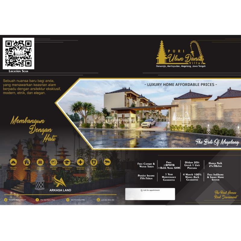 RUMAH ETNIK MODERN 2 LANTAI DI TEPI JALAN MERTOYUDAN