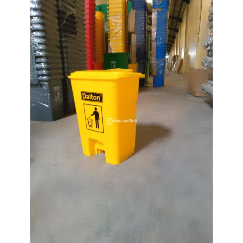 Tempat Sampah Dustbin Plastik Kuning 25 Liter Pedal Depan Di Sidoarjo Jawa Timur Tribun Jualbeli 4078