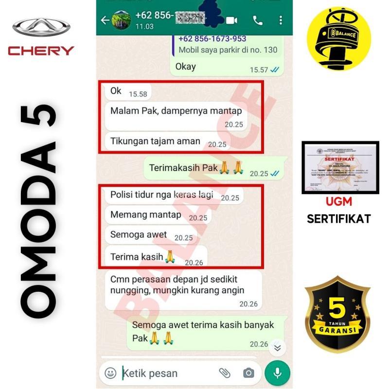 Kestabilan Tak Tertandingi Lebih Aman Tidak Limbung di Tikungan Pakai Stabilizer Aktif Balance Damper