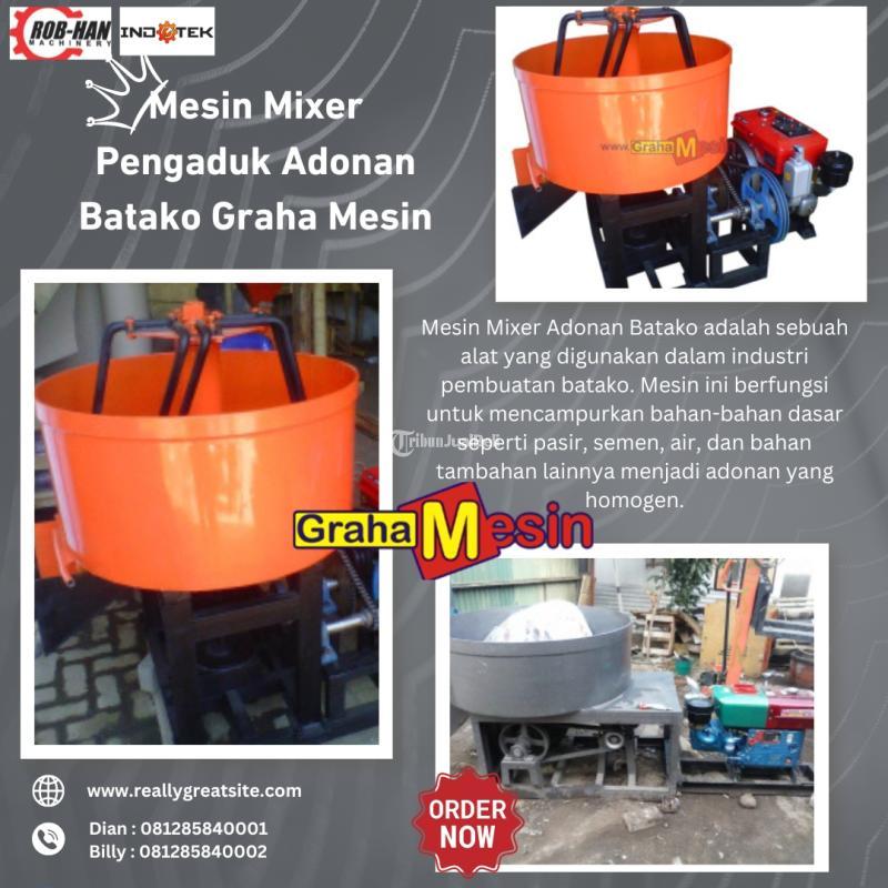 Terbaik Mesin Bangunan Mixer Pengaduk Adonan Batako Hub  081285840001 (Dian)