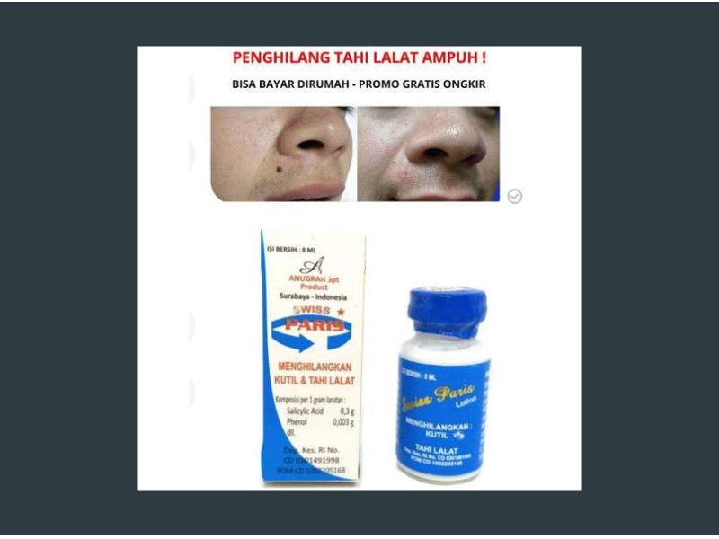 POLKADOPE Official Swiss Paris Lotion Penghilang Tahi lalat Kutil
