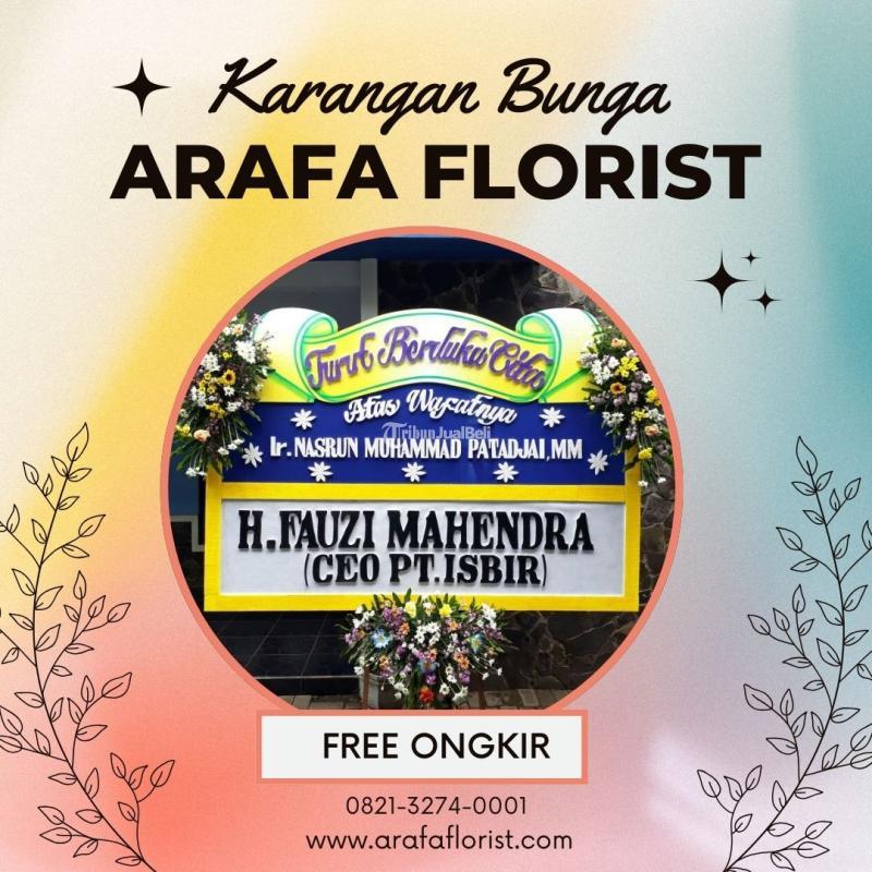 Karangan Bunga Luwu Utara Terbaik Desain Cantik dan Berkualitas - 082132740001