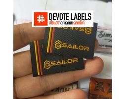 Cetak Label Woven Damask Kota Singkawang  Devotelabels.com