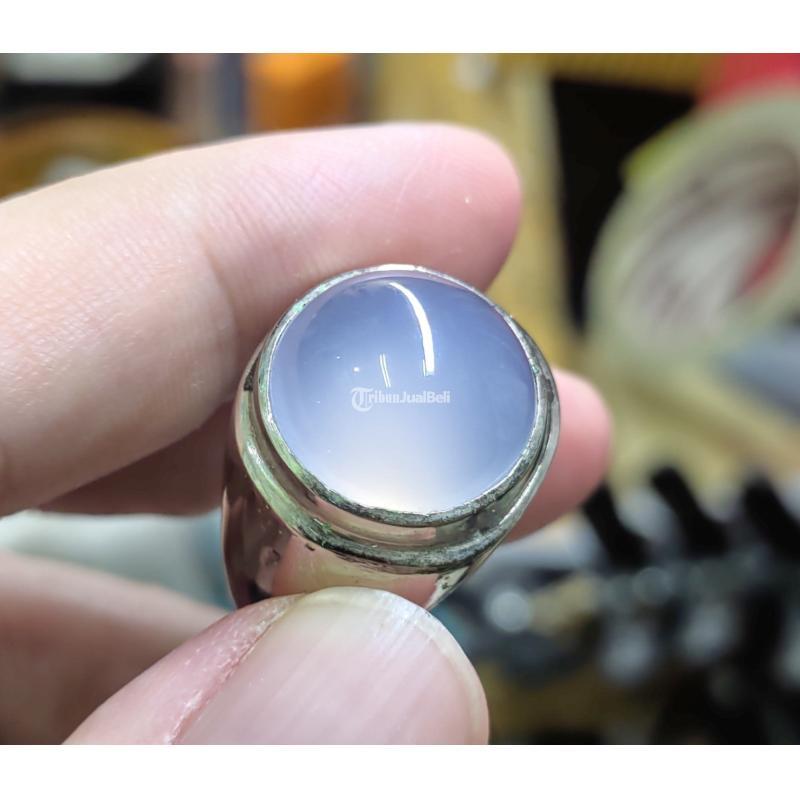 Batu Anggur Lavender BTJ007 Giwang Melintir Istimewa Serat Kaca Halus