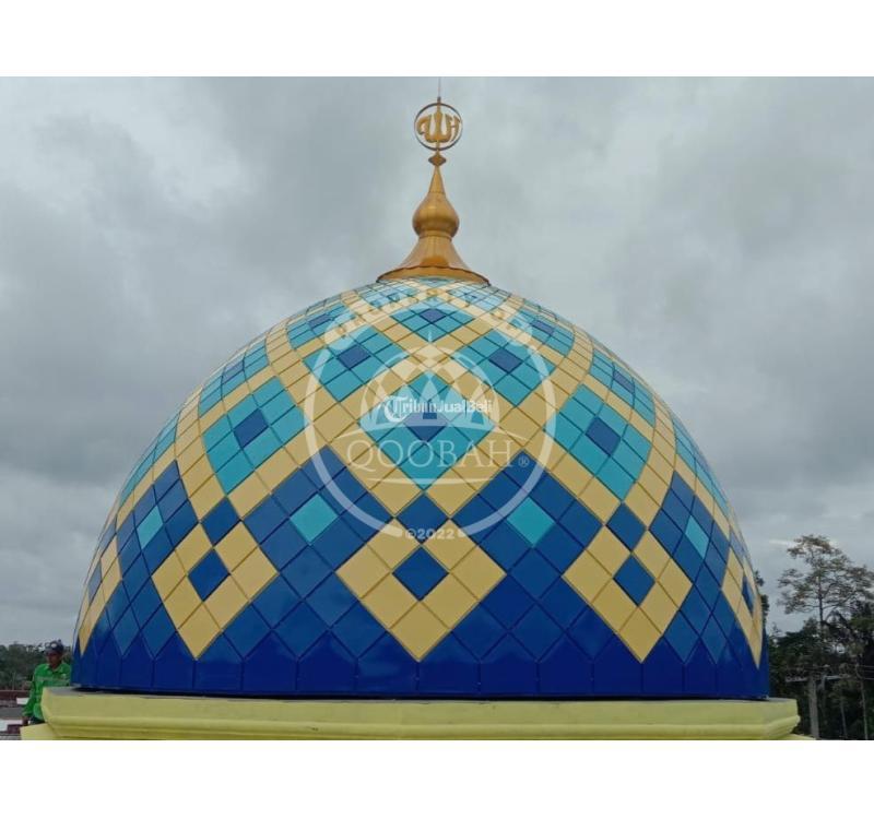 Kontraktor Kubah Masjid Enamel Galvalum Stainless GRC Harga Terbaru