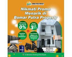 RUMAH MURAH DIDEPOK BONUS MOTOR