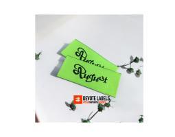 Cetak Label Woven Damask Devotelabels - Sintang  Kalimantan Barat