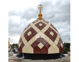Harga Kubah Masjid Enamel Galvalum GRC Asli Pabrik Bergaransi Resmi