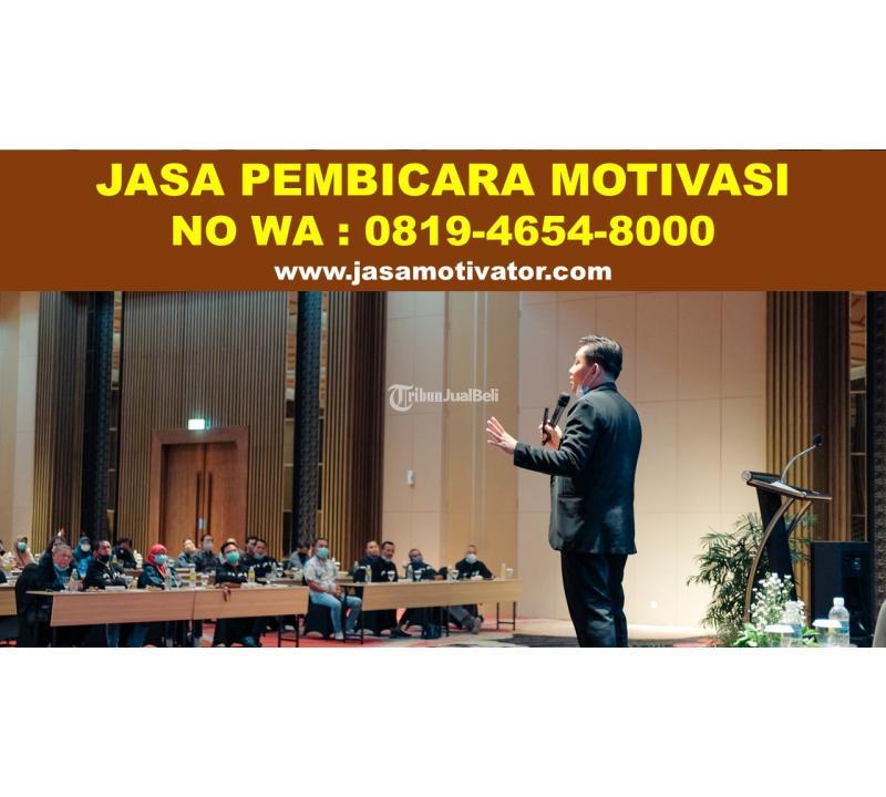 Motivator Nganjuk Untuk Training Etos Kerja