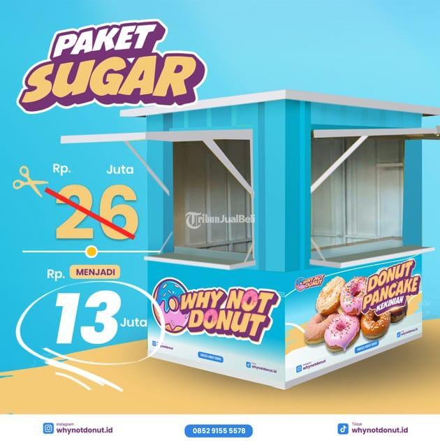 Bisnis Kuliner Pancake Donut Kekinian WHY NOT DONUT Menguntungkan