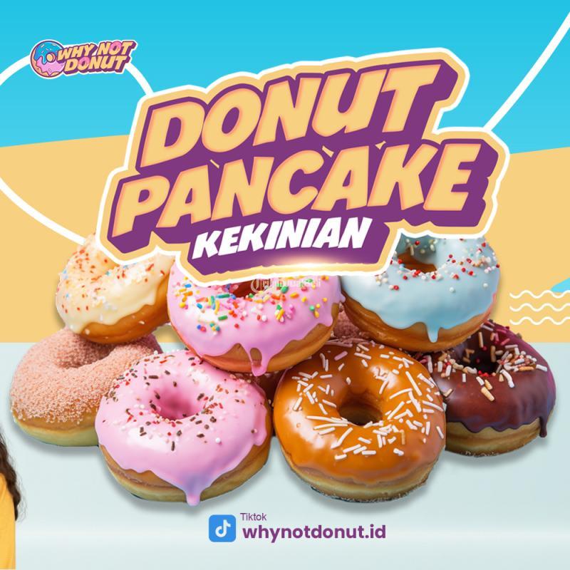 Usaha Donut Pancake Viral Why Not Donut Paket Full Set