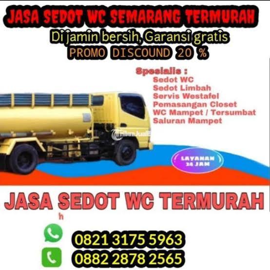 Jasa Sedot Wc Jatingaleh Terdekat Termurah - Semarang Kota