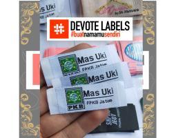 Produsen Label Woven Damask Sekadau