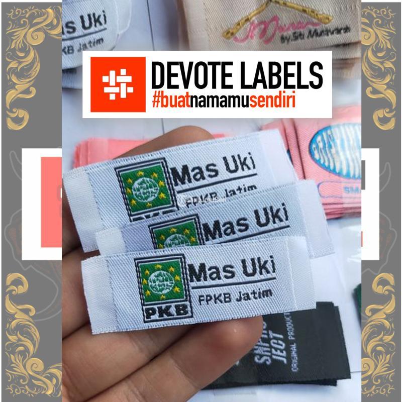 Produsen Label Woven Damask Sekadau