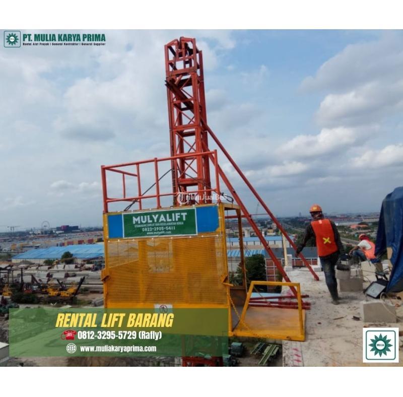 SEWA LIFT MATERIAL PROYEK SERANG BANTEN 0812-3295-5729