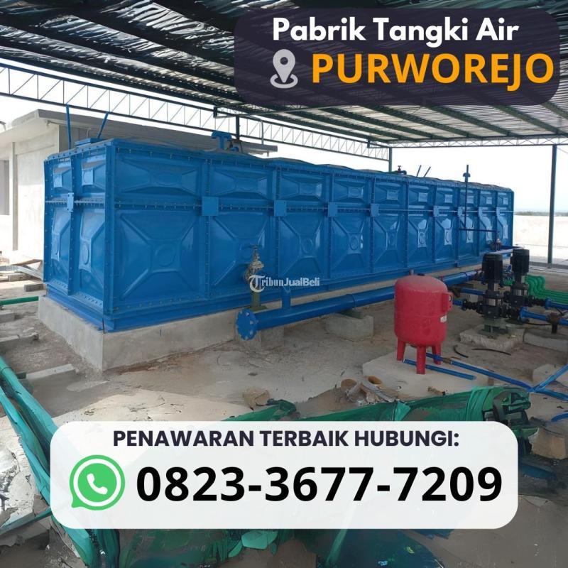 Pabrik Tangki Air Fiberglass Kualitas Terbaik - Purworejo Jawa Tengah