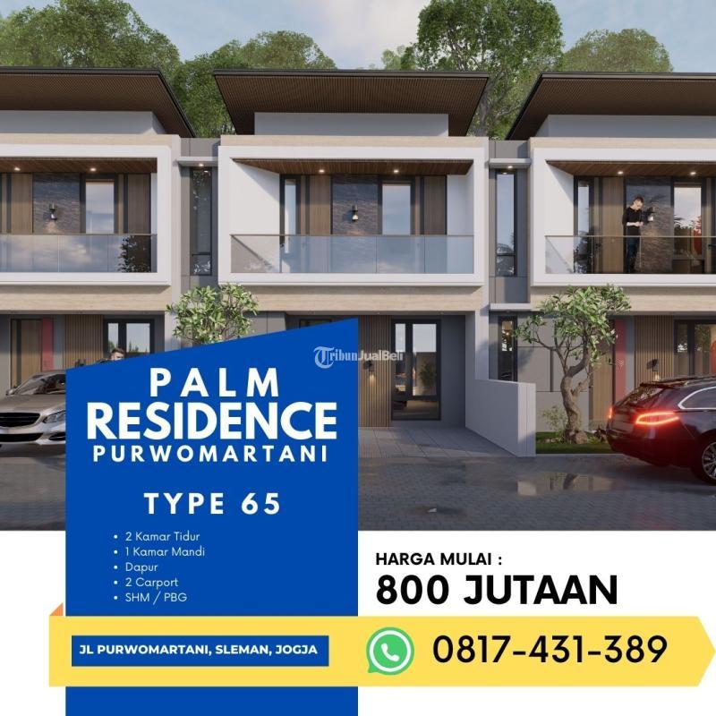 RUMAH DIJUAL PESAN BANGUN PALM RESIDENCE PURWOMARTANI JOGJA