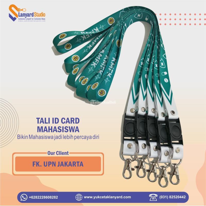 Pabrik Spesialis Cetak Lanyard dan Kartu RFID Free Case Holder Hanya di Lanyard Studio 082228608282