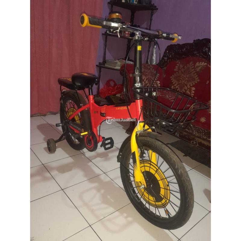 Sepeda Lipat Anak Mazara  Ukuran 18 - Bekasi Kota Jawa Barat